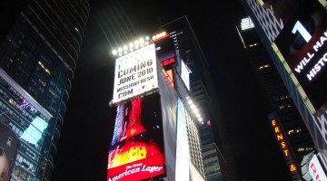 Times Square, New York at night